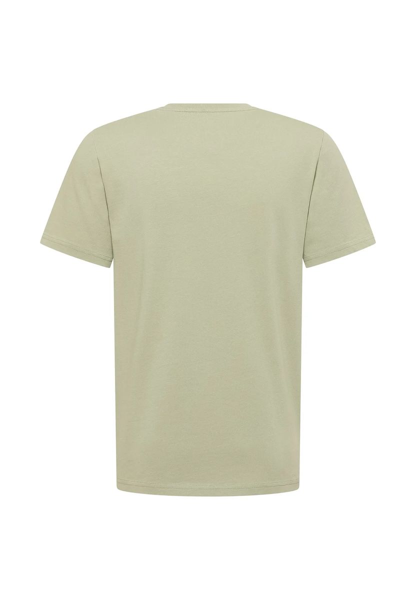 T-Shirt mit geprägtem Logo-Schriftzug