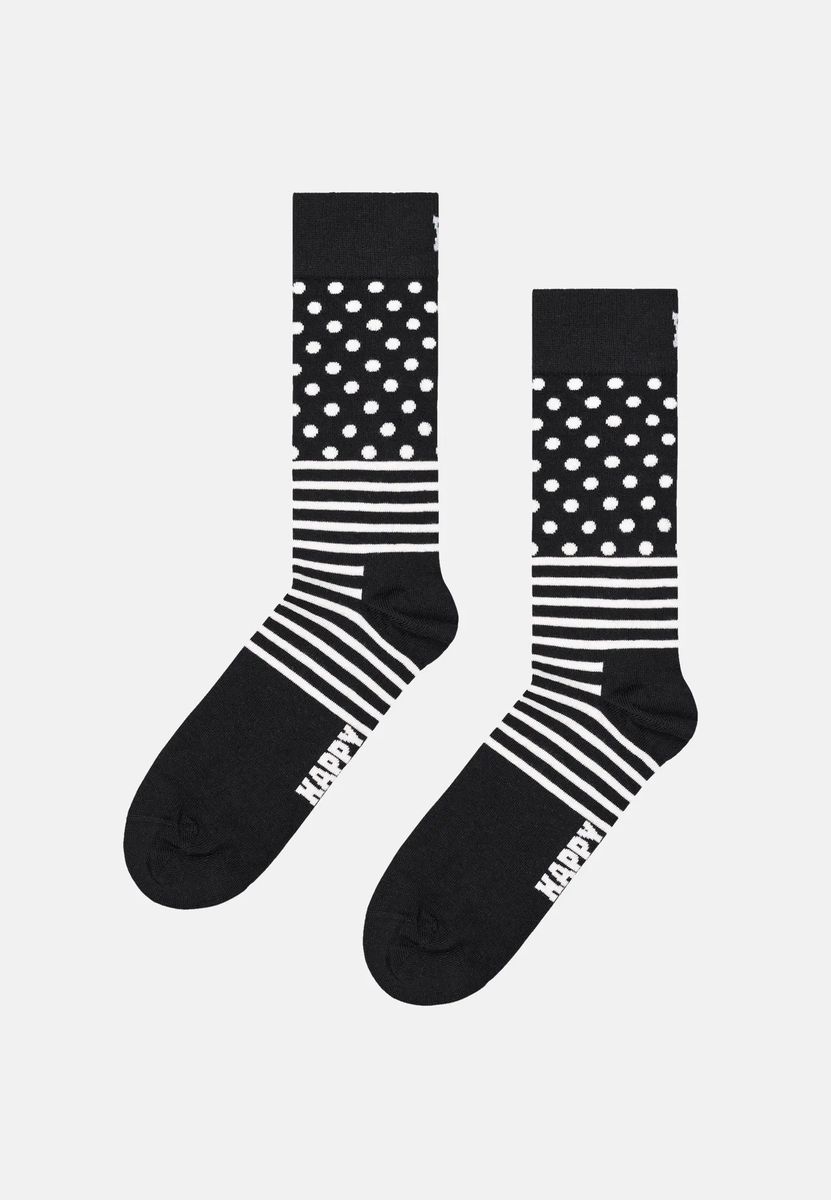 Baumwollsocken-Set mit geometrischen Mustern