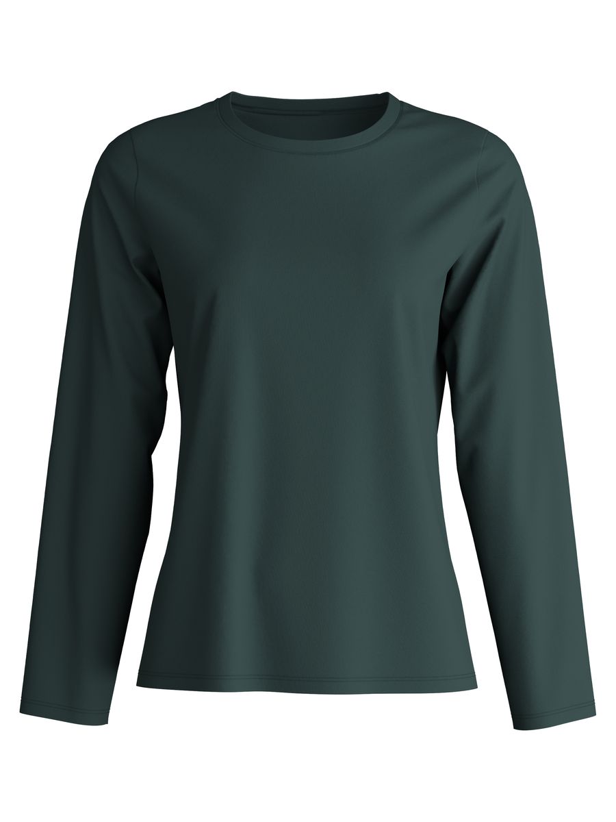 Langarmshirt aus Premium-Baumwolle
