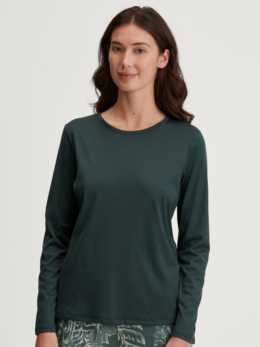 Langarmshirt aus Premium-Baumwolle