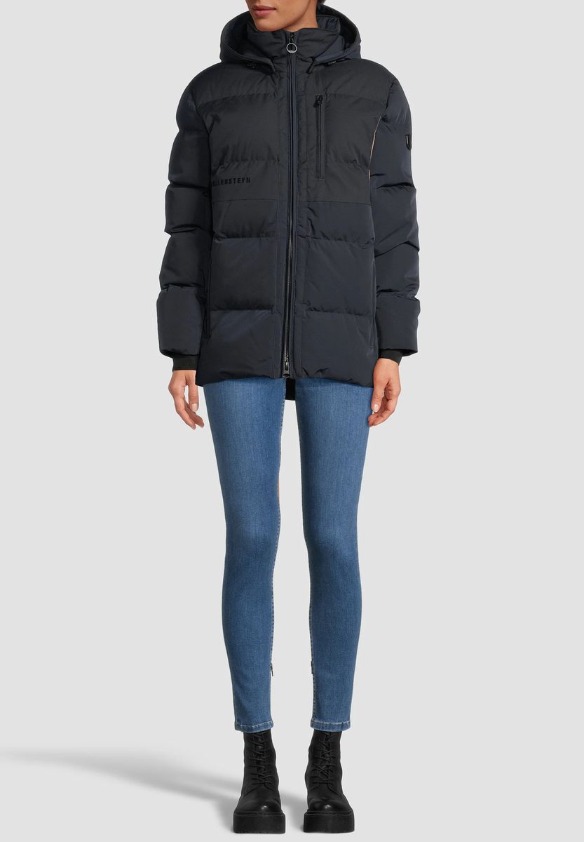 Funktionale Gesteppte Kapuzenjacke