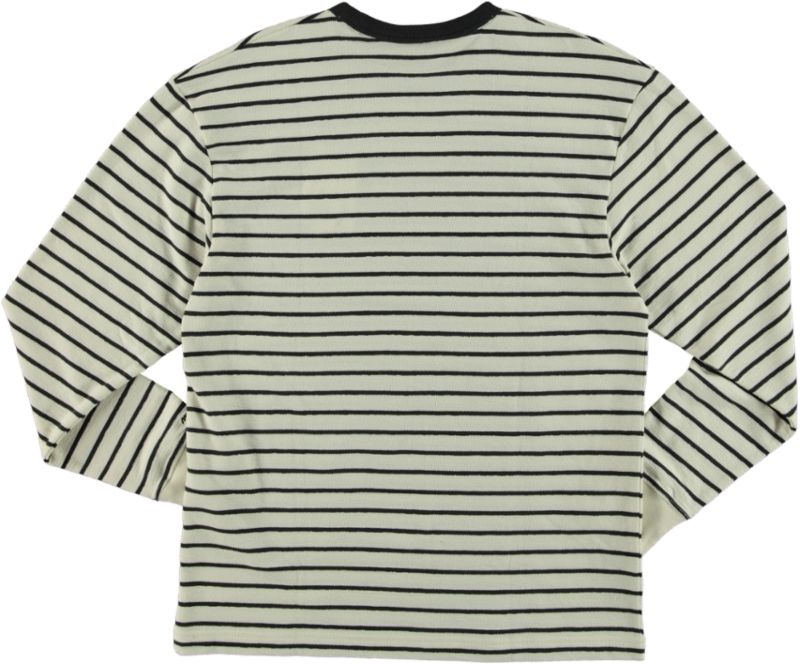 Gestreiftes Langarm-T-Shirt aus Baumwolle
