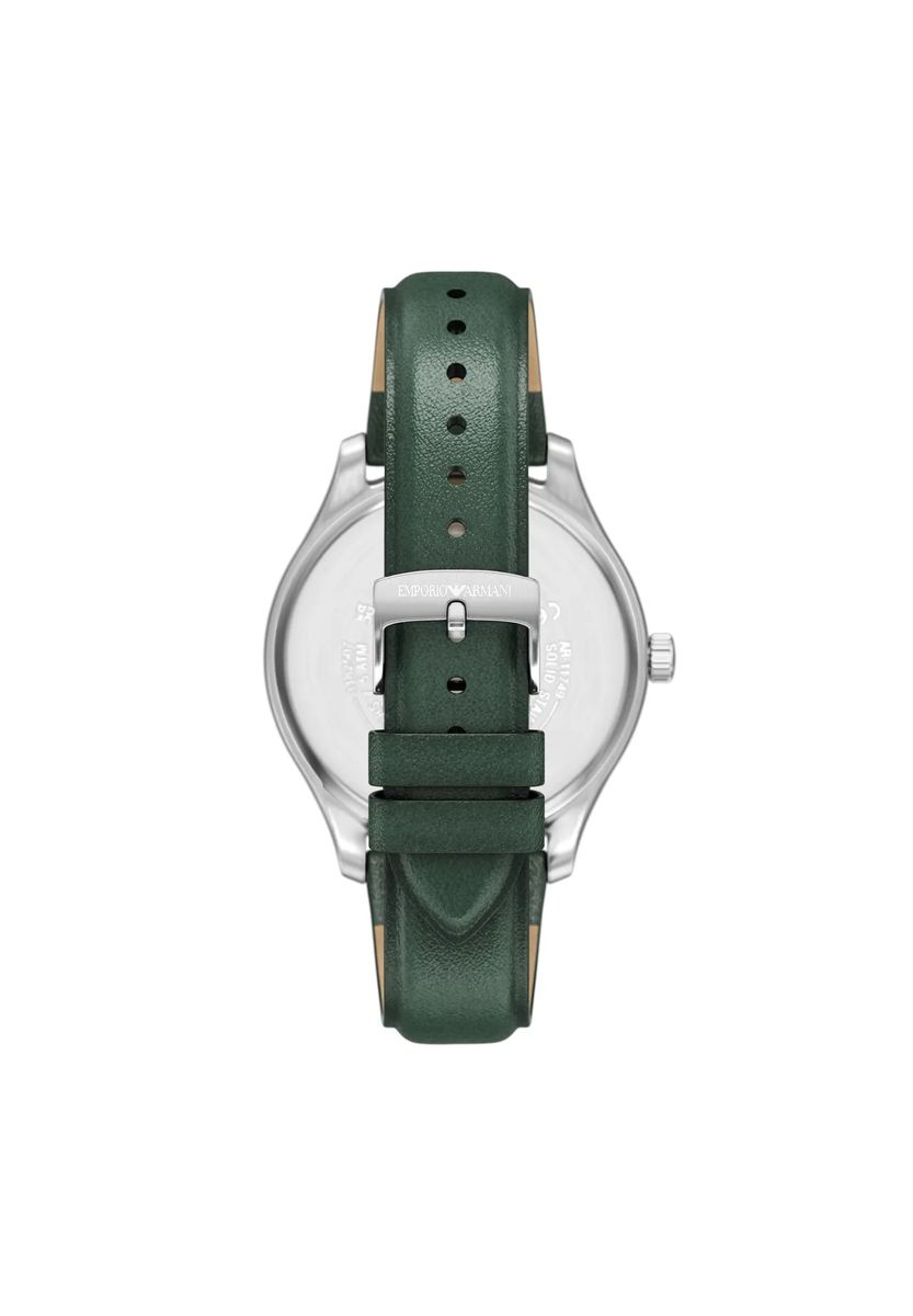Klassische Armbanduhr mit Sonnenschliff-Zifferblatt