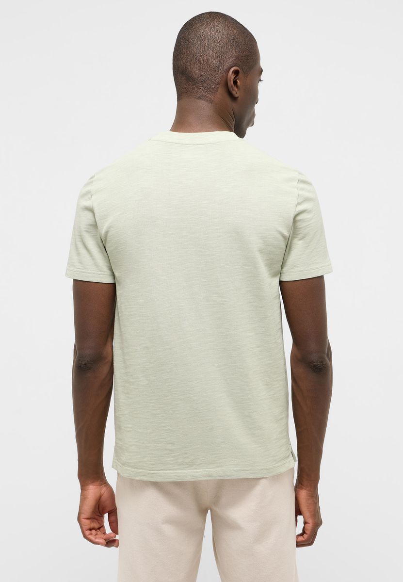 Kurzarm-Henley mit Knopfleiste