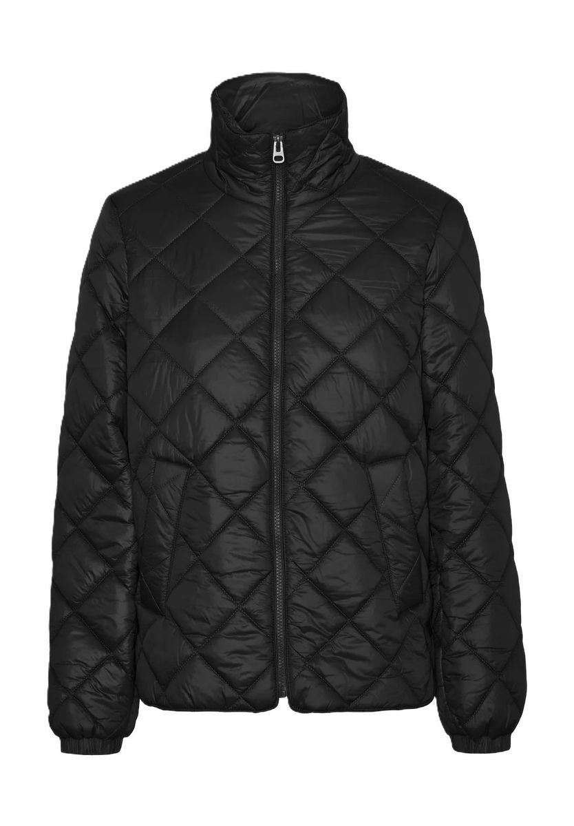 Gesteppte leichte Steppjacke mit Stehkragen