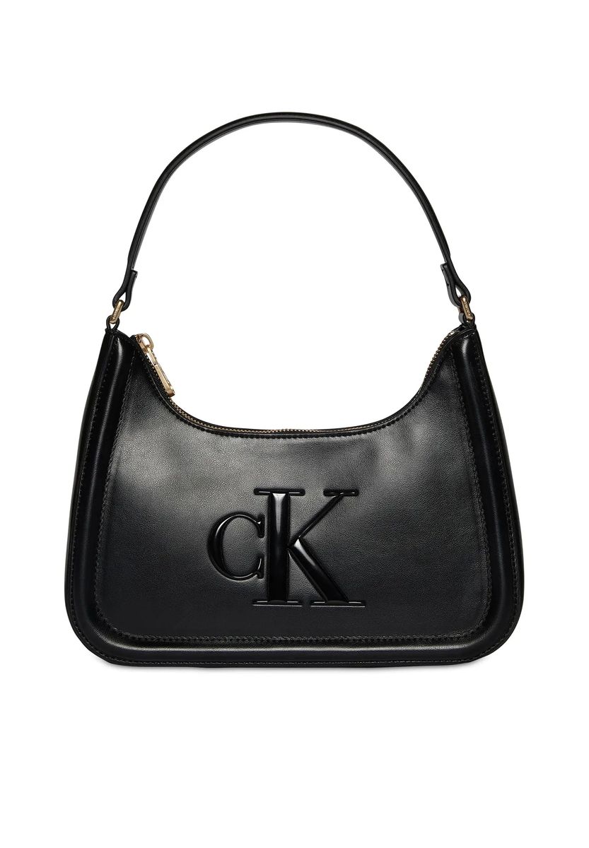Minimalistische Hobo-Tasche mit Logo