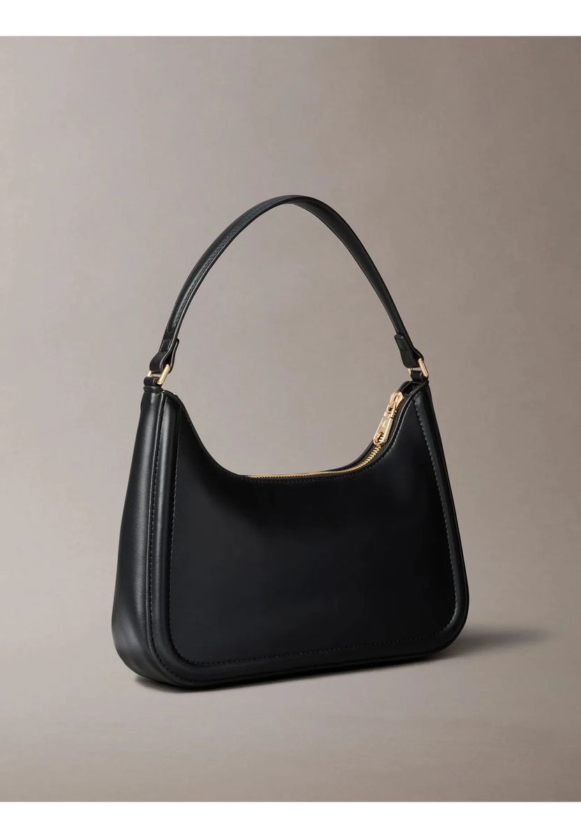 Minimalistische Hobo-Tasche mit Logo