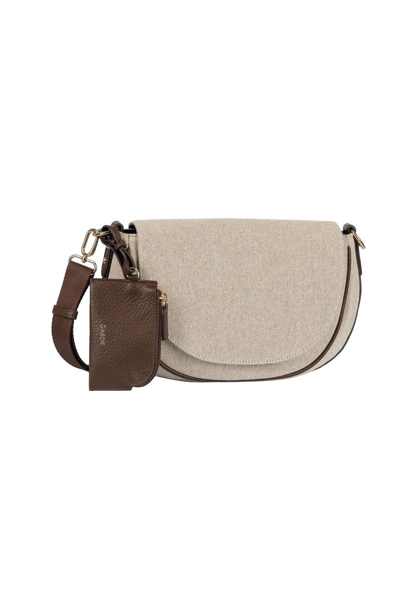 Satteltasche aus Canvas mit Etui