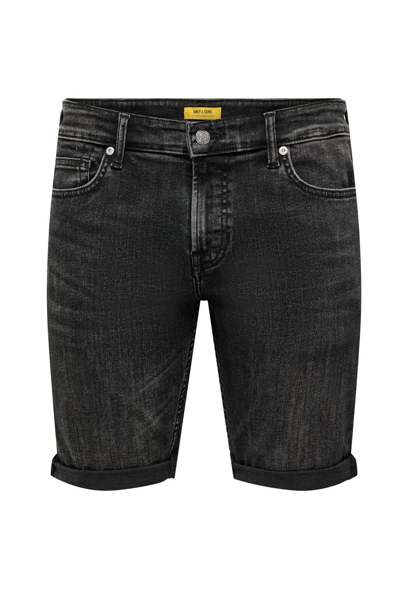 Klassische Five-Pocket-Shorts mit Waschung