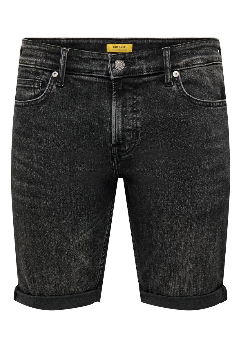 Klassische Five-Pocket-Shorts mit Waschung