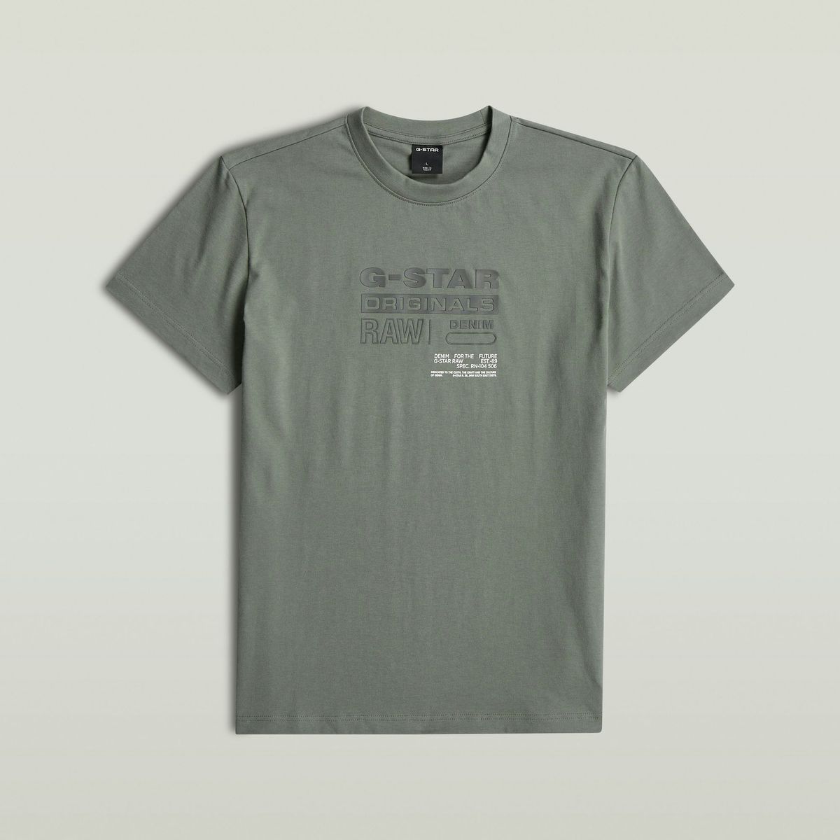 Baumwoll-T-Shirt mit Grafikprint