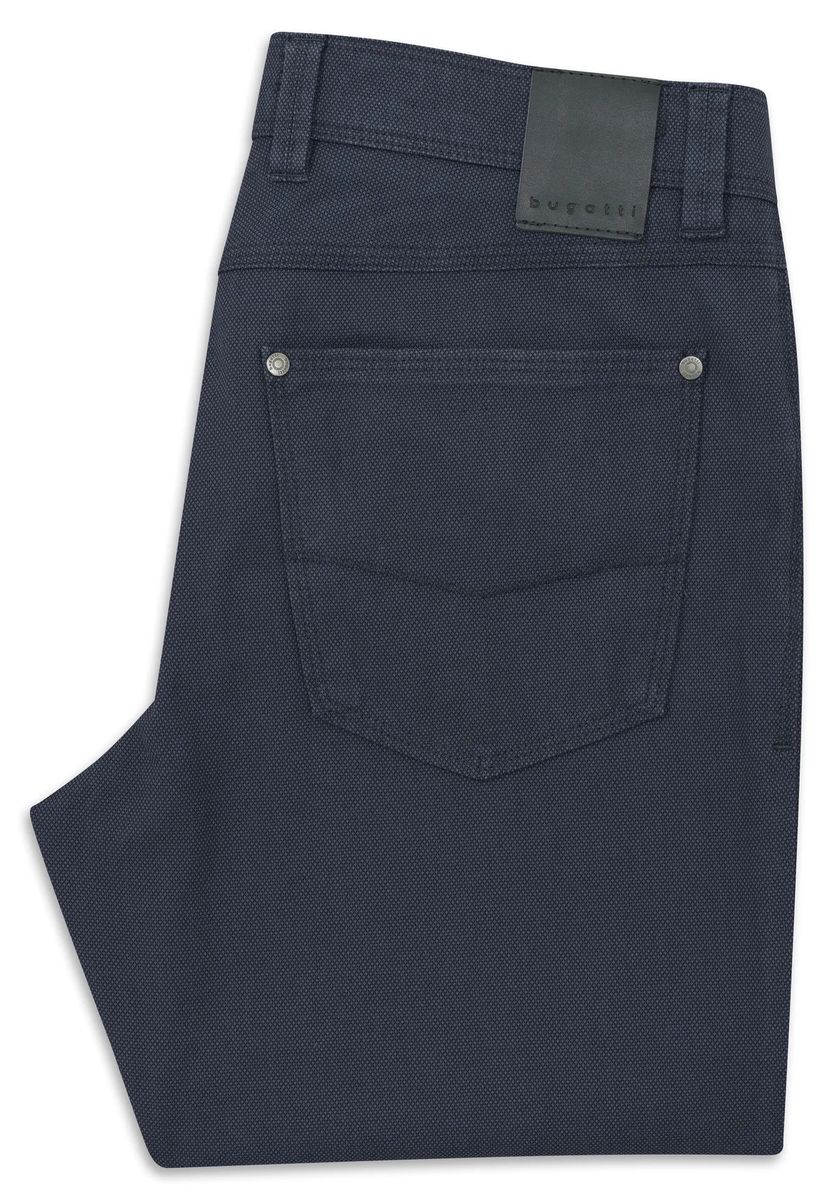 Strukturierte Five-Pocket Schmaler Beinverlauf