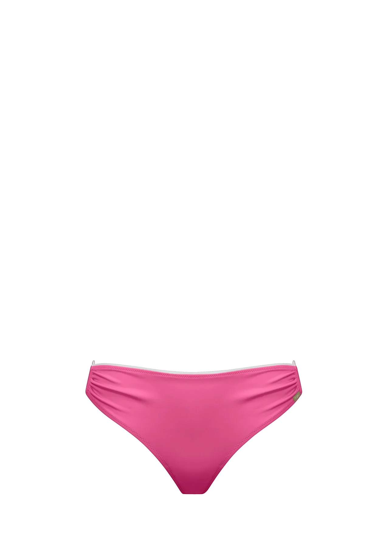 Bikinihose mit seitlichen Raffungen