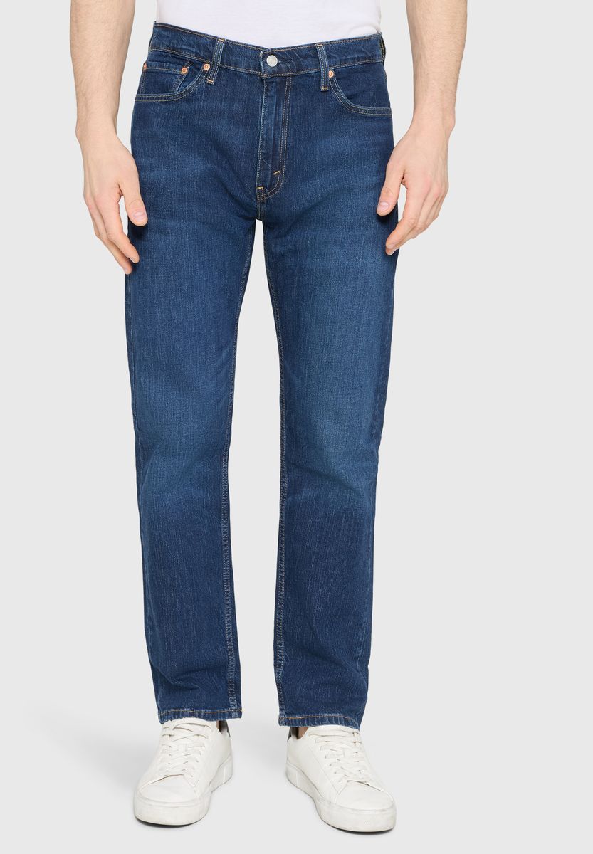 Five-Pocket-Jeans mit geradem Bein
