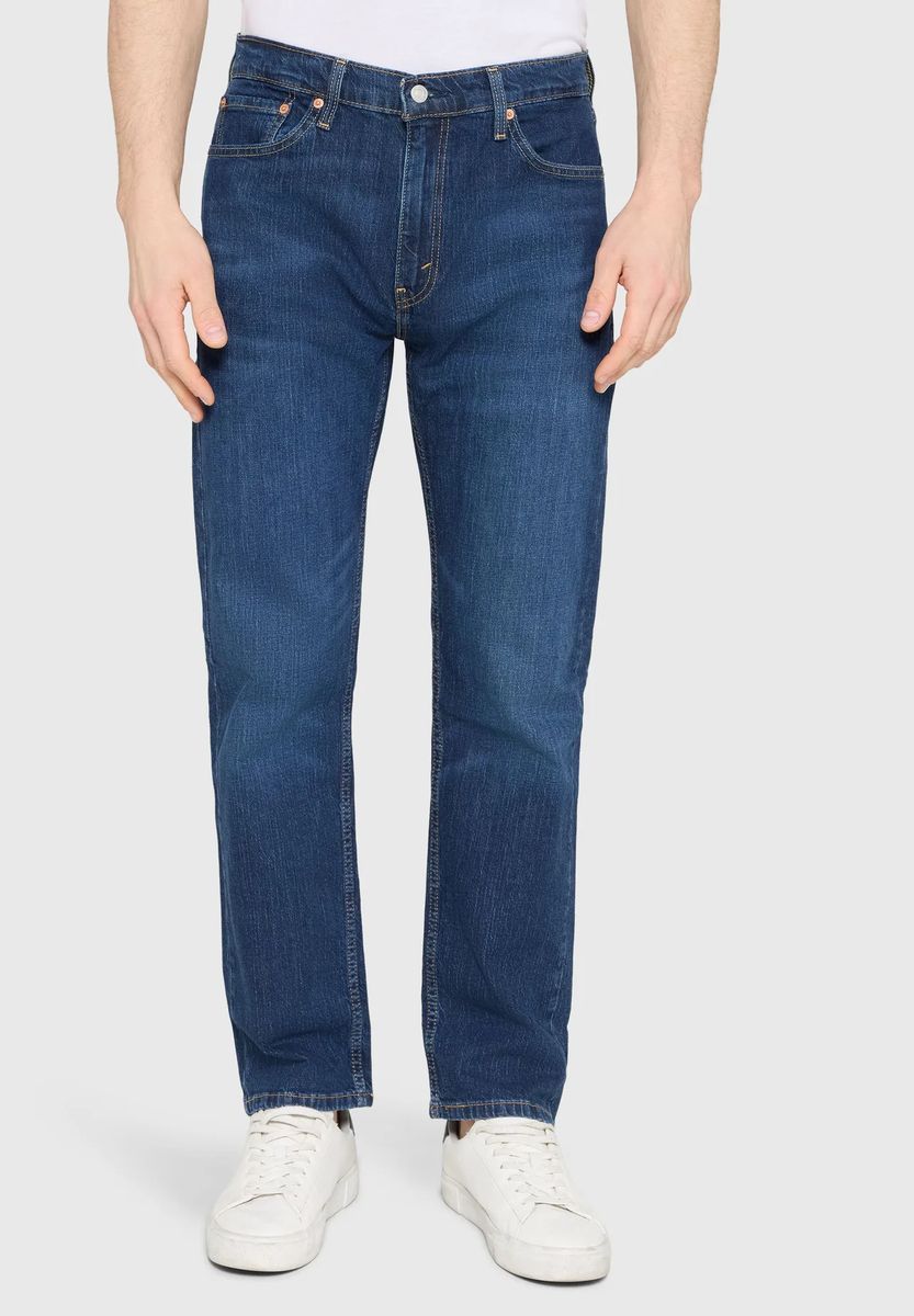 Five-Pocket-Jeans mit geradem Bein