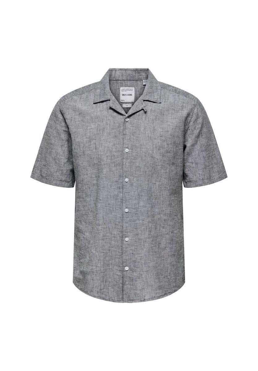 Klassisches kurzärmeliges Camp-Hemd
