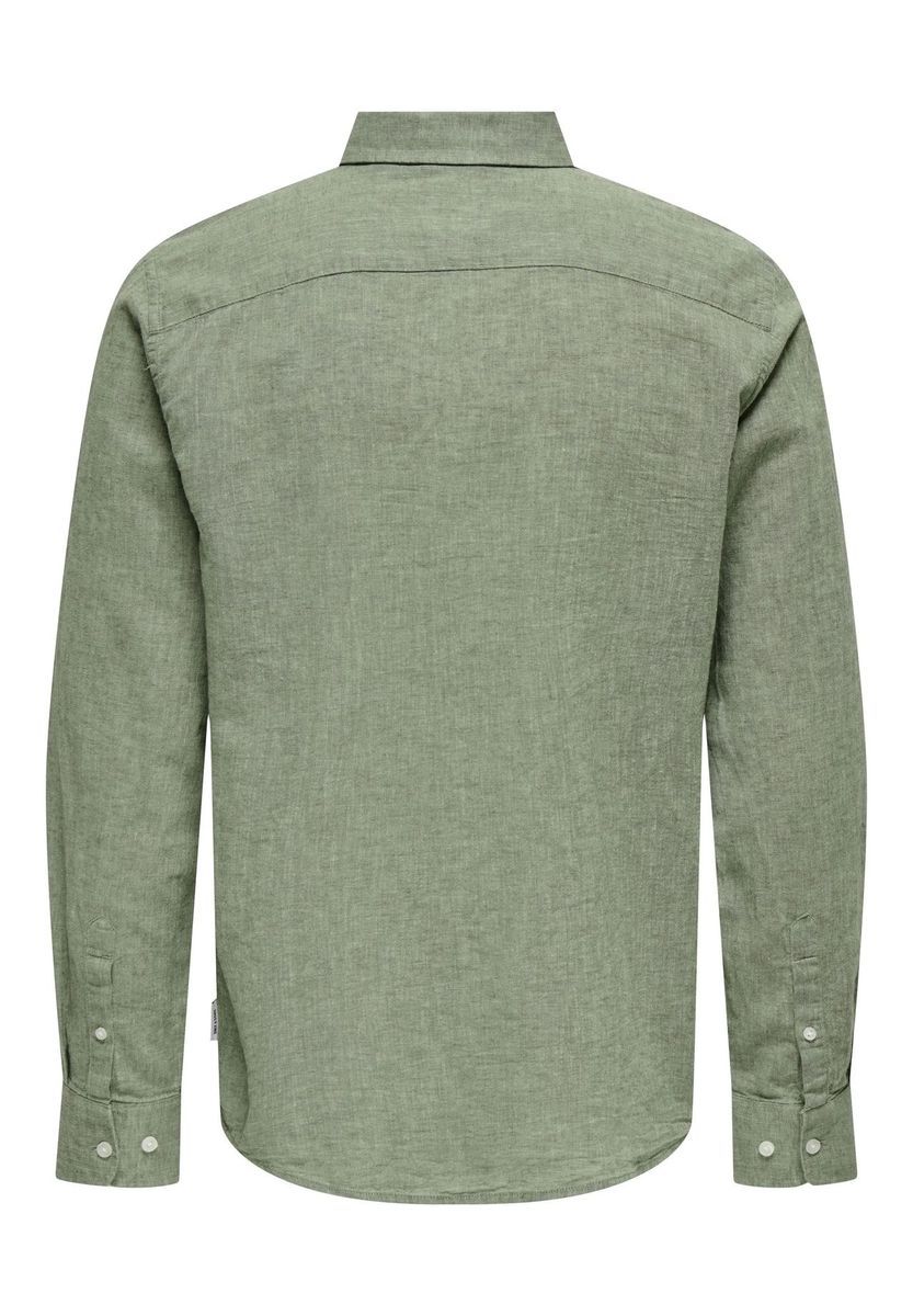 Langärmeliges Regular Fit Freizeithemd