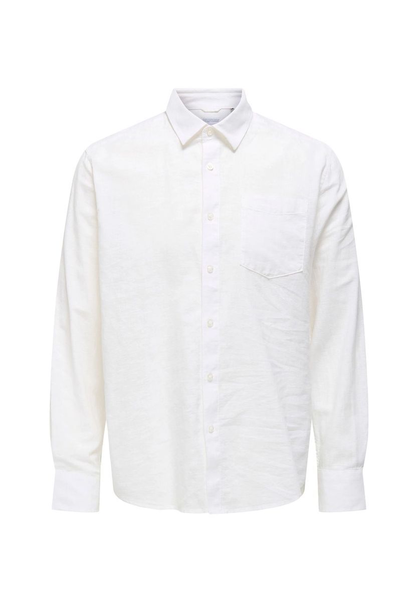 Klassisches Regular Fit Langarmhemd