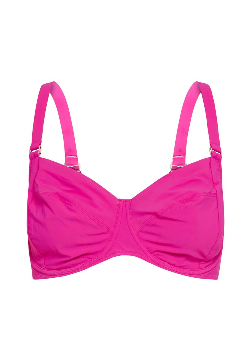 Bügel-Bikini-Oberteil mit verstellbaren Trägern
