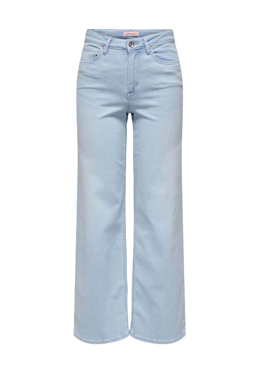Wide-Leg Jeans mit hohem Bund