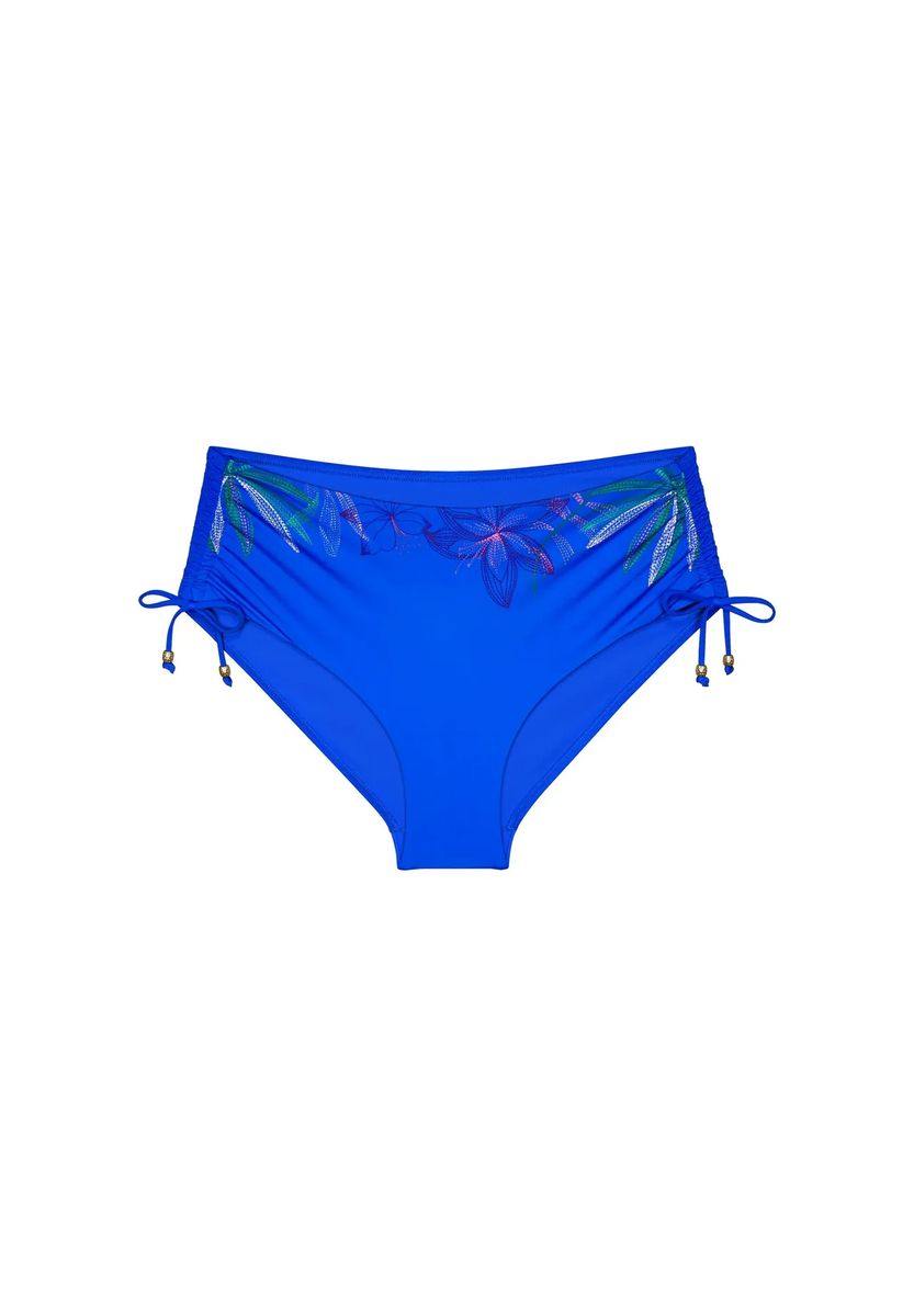 High-Waist-Hose mit floralen Details