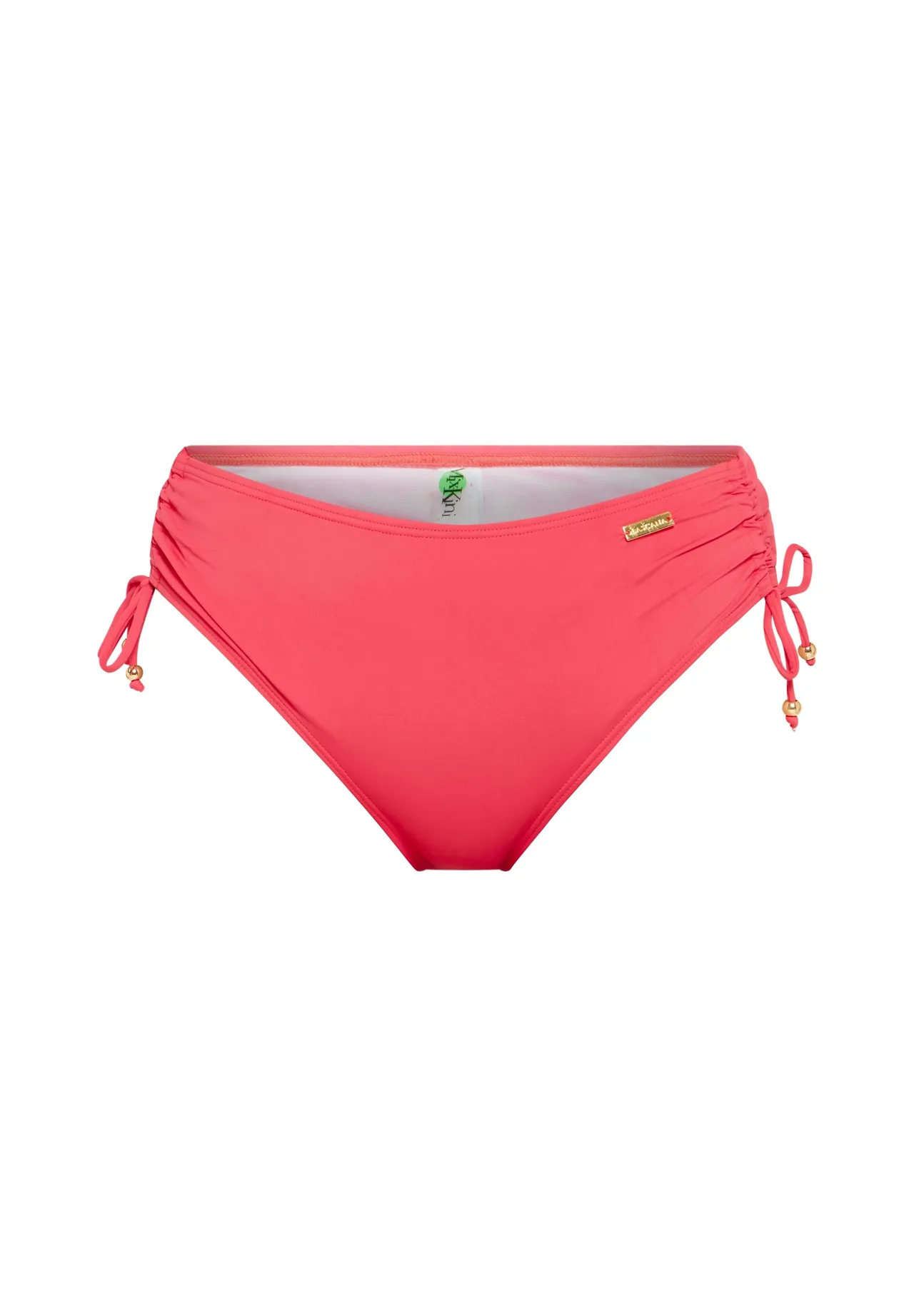 Bikinihose mit Seitlicher Raffung