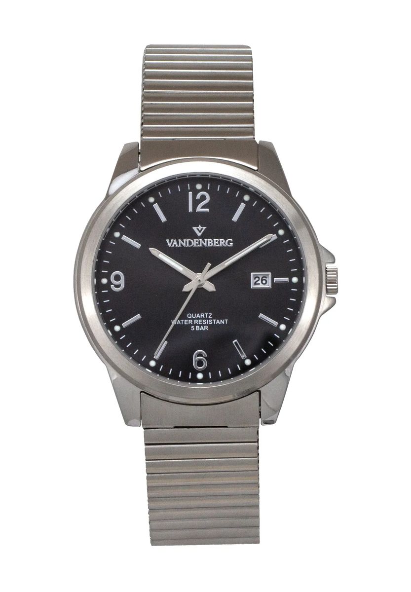 Klassische Armbanduhr mit Zugarmband