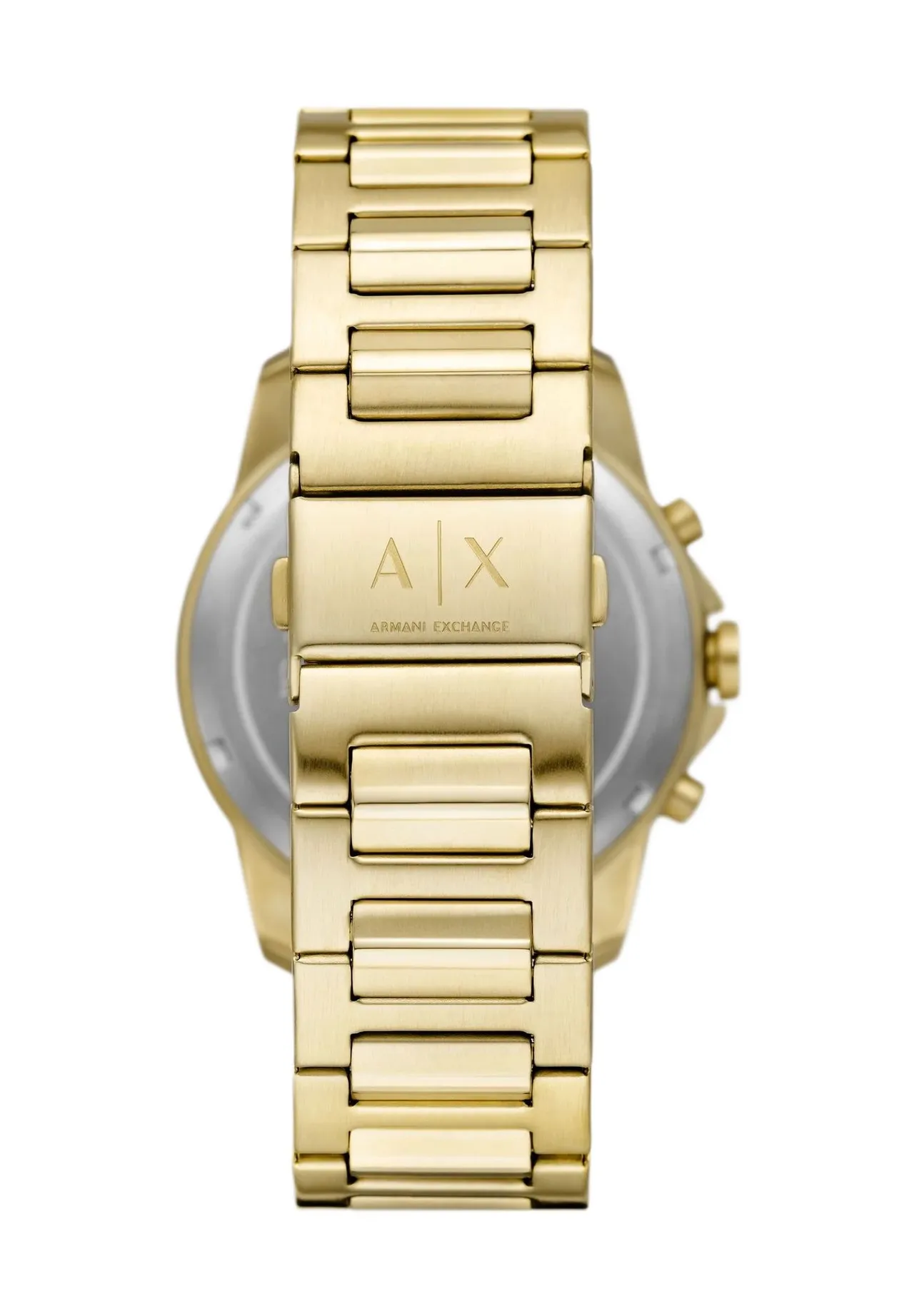 Goldfarbenes Chronographen- und Armband-Set
