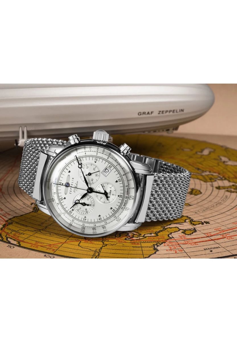 Jubiläums-Chronograph mit Milanaise-Armband