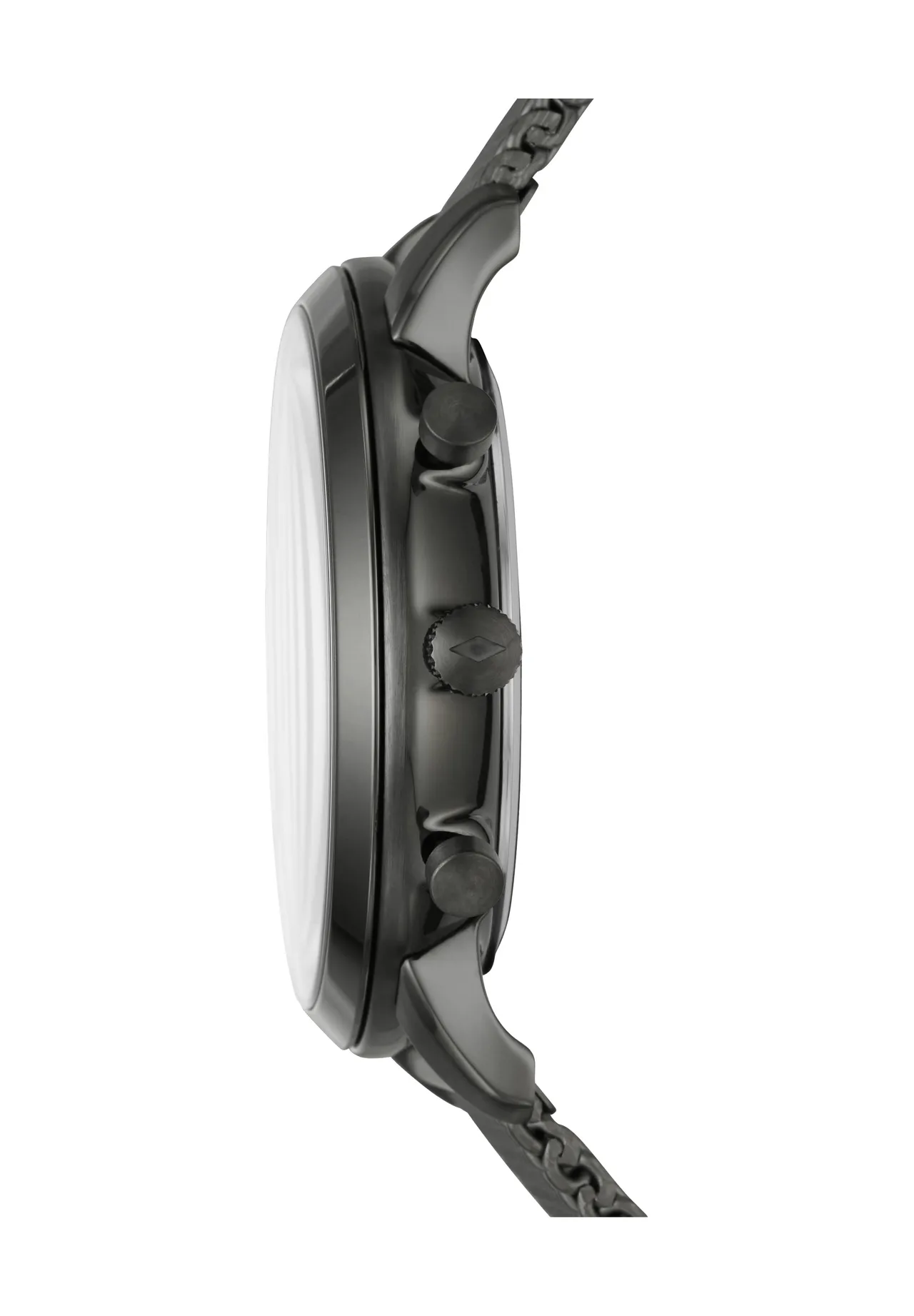 Minimalistischer Chronograph mit Mesh-Armband