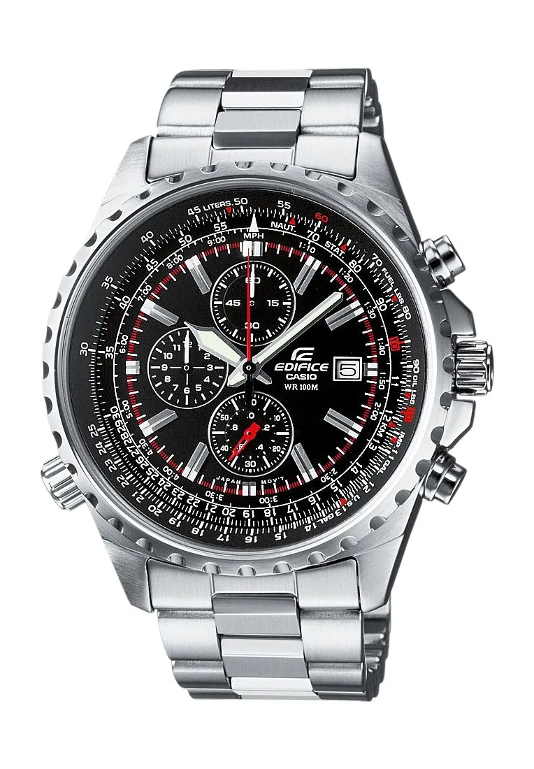 Professioneller Pilot-Chronograph aus Edelstahl