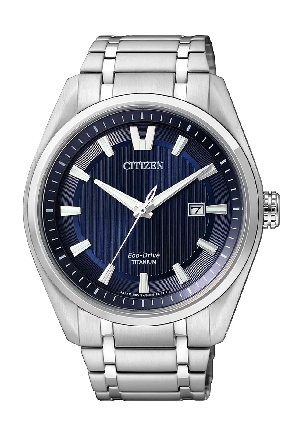 Klassische Titanium Eco-Drive Armbanduhr