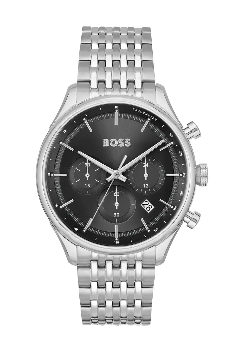 Klassischer Chronograph mit Gliederarmband