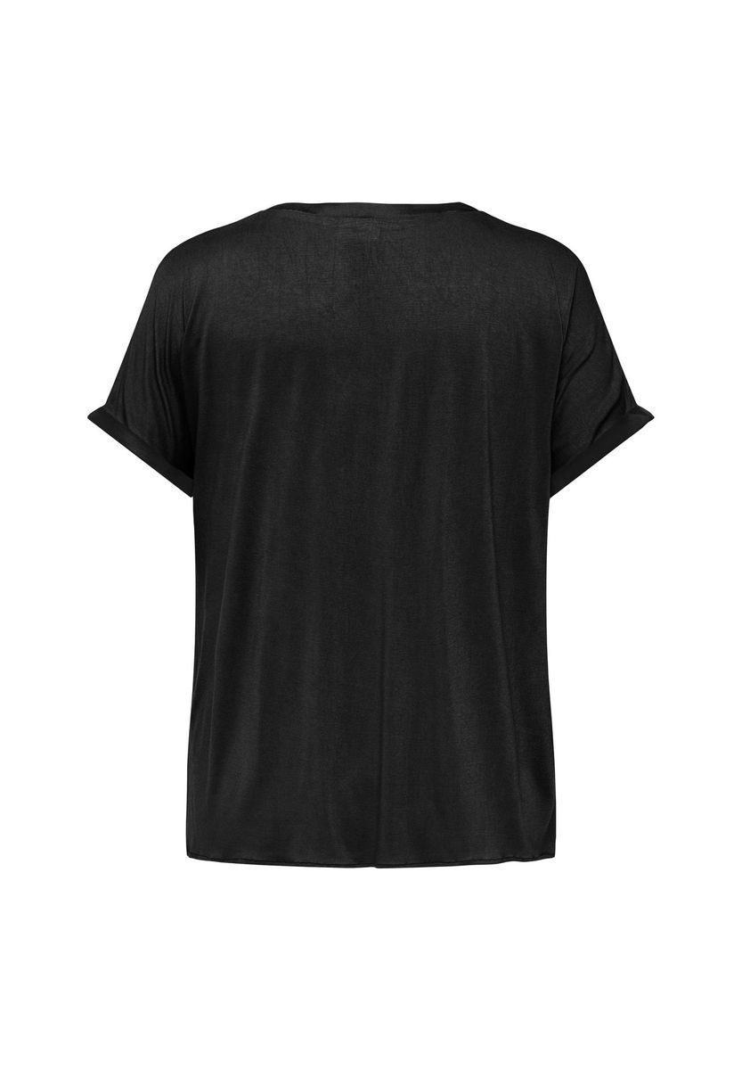 Locker geschnittenes Kurzarm-Oberteil