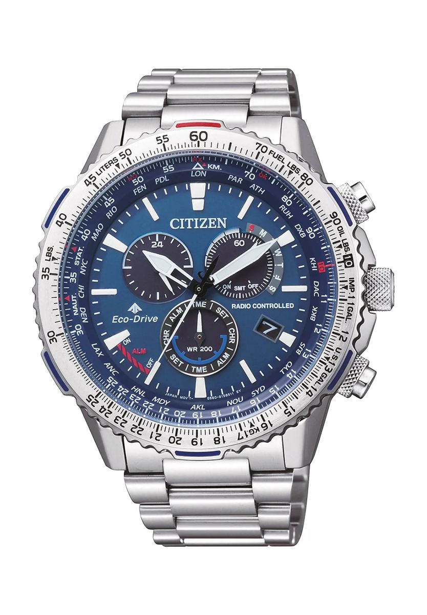 Funkgesteuerter Eco-Drive Chronograph