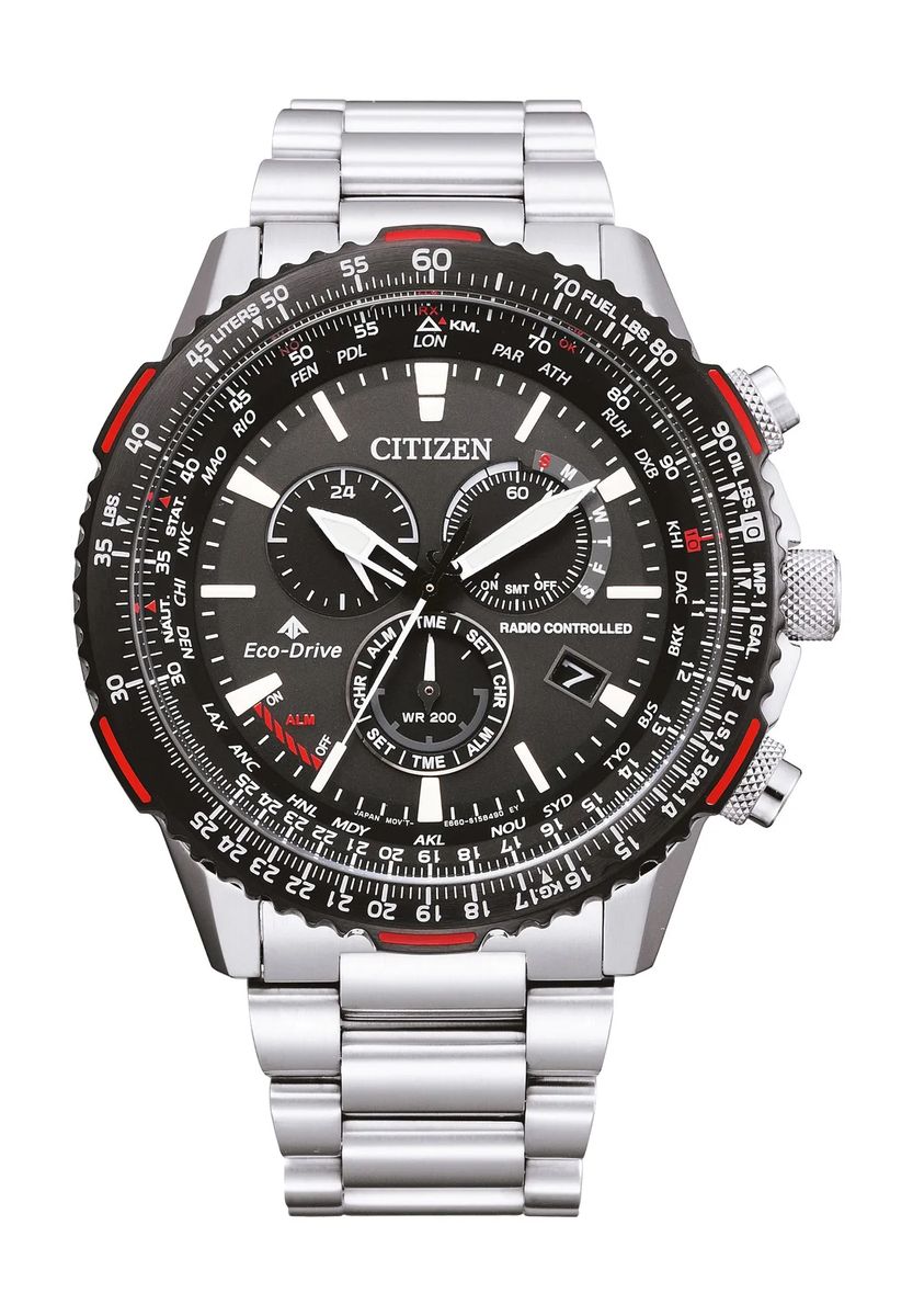 Funkgesteuerter Chronograph im Fliegerstil