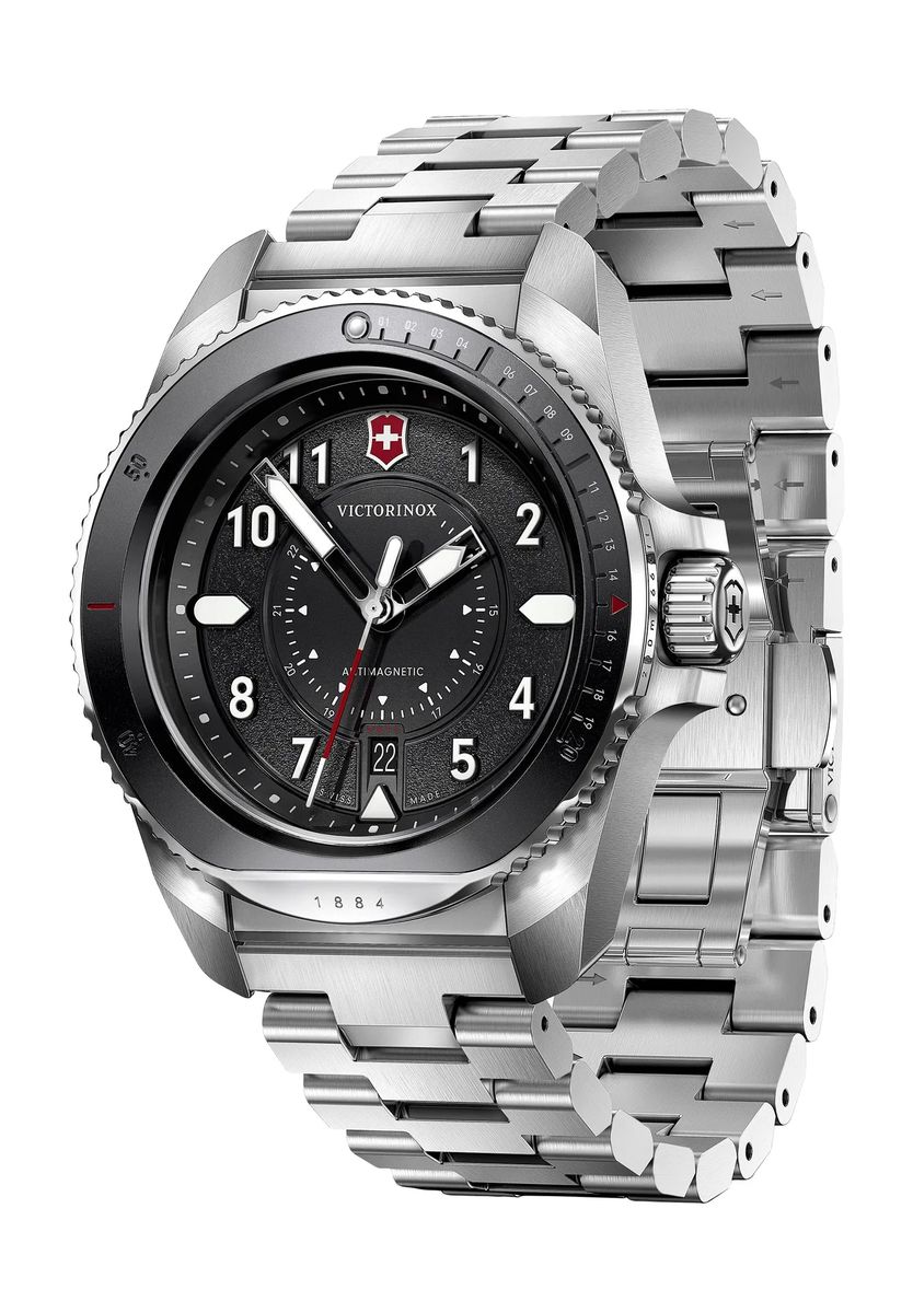 Robuste antimagnetische Edelstahl-Uhr