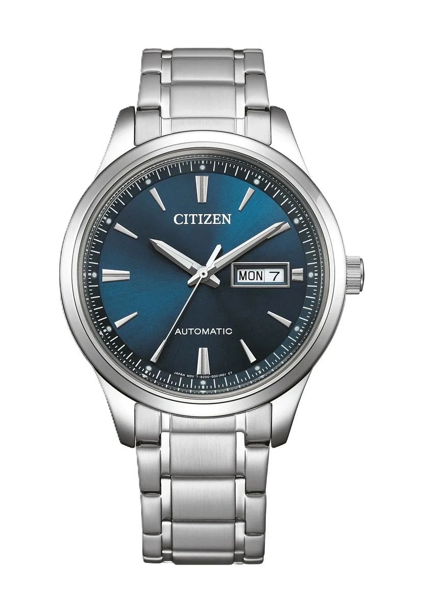 Elegante Automatik-Uhr mit Wochentagsanzeige
