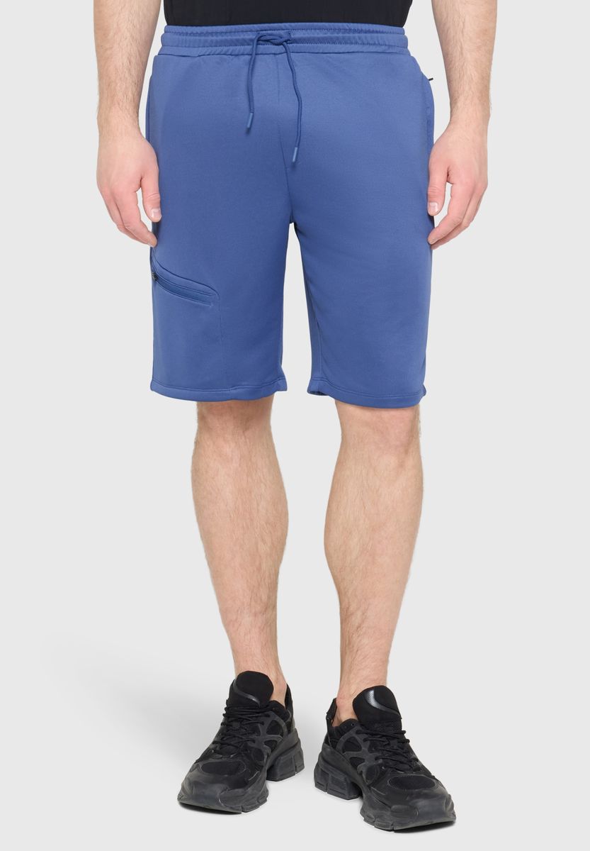 Trainings-Shorts mit Tunnelzug und Tasche