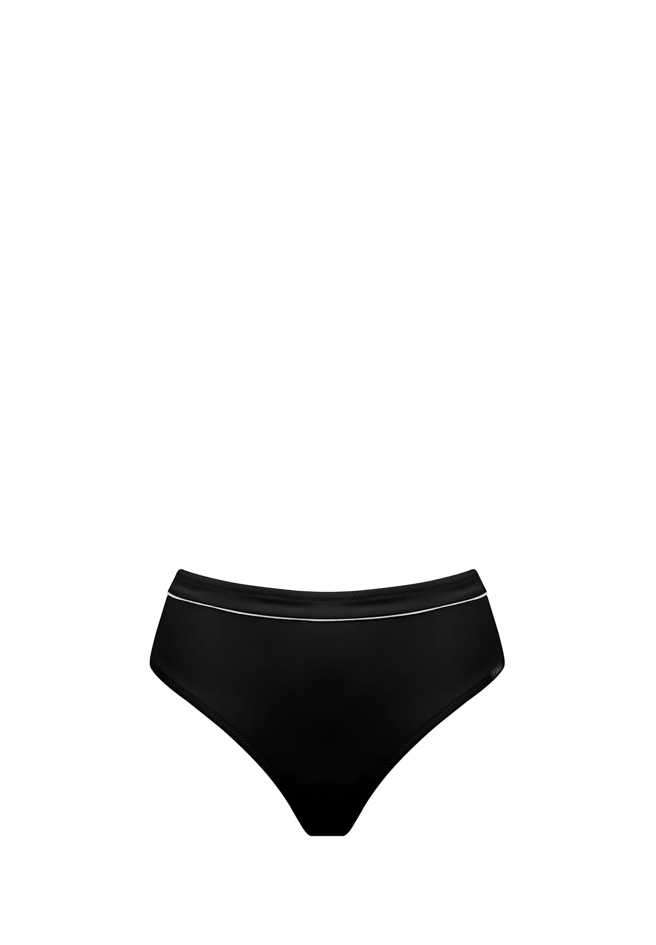Sportlicher Bikini-Slip mit Kontrastpaspel