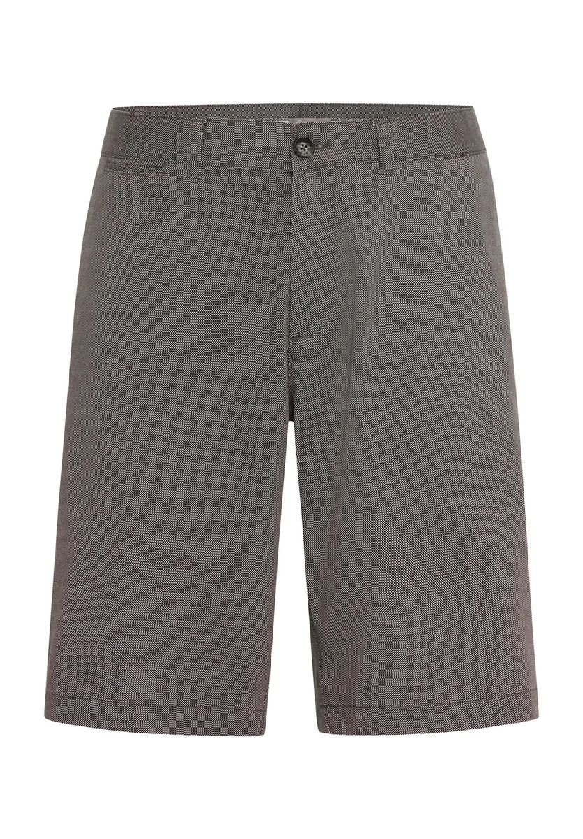 Strukturierte Baumwoll-Chino-Bermuda