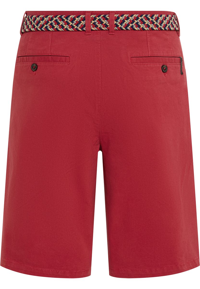 Legere Chino-Bermuda mit Gürtel