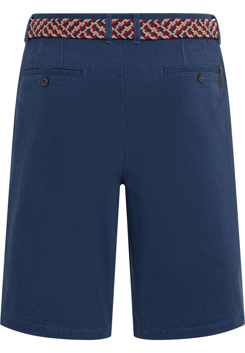 Klassische Chino-Bermuda mit Gürtel