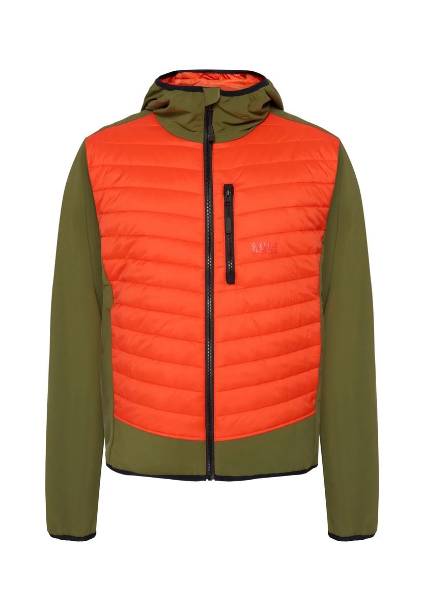 Kapuzen-Hybridjacke für Outdoor-Aktivitäten