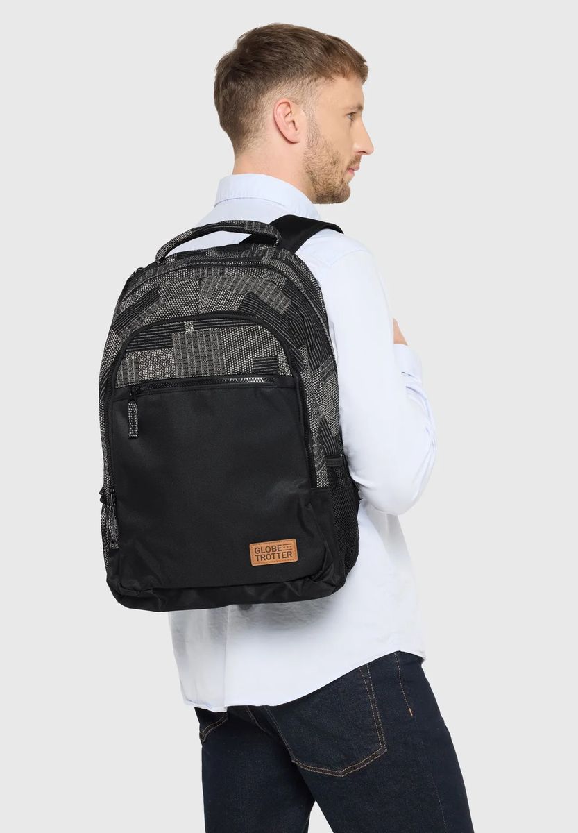 Moderner gemusterter Pendler-Rucksack