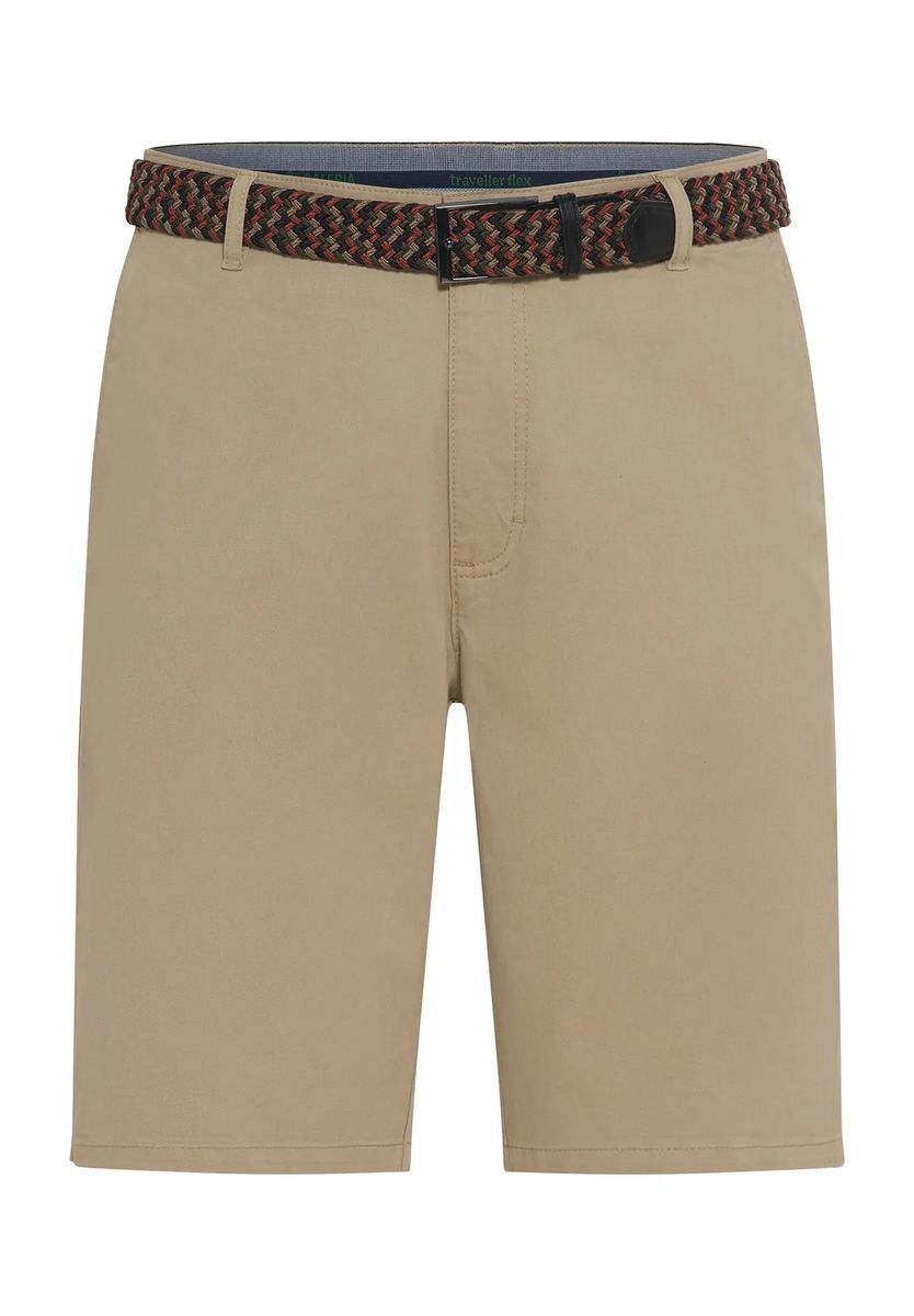 Klassische Chino-Bermuda mit Gürtel