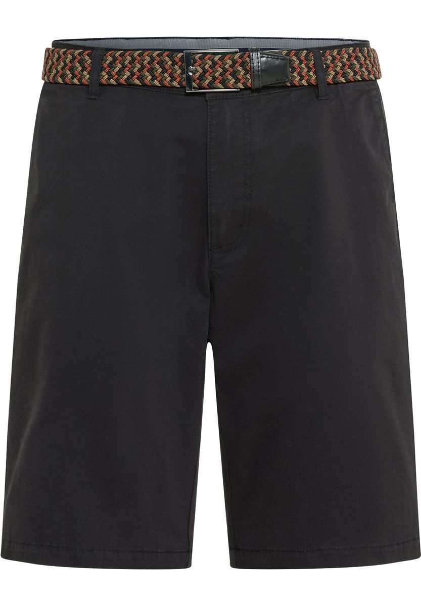 Chino-Bermudashorts mit Gürtel