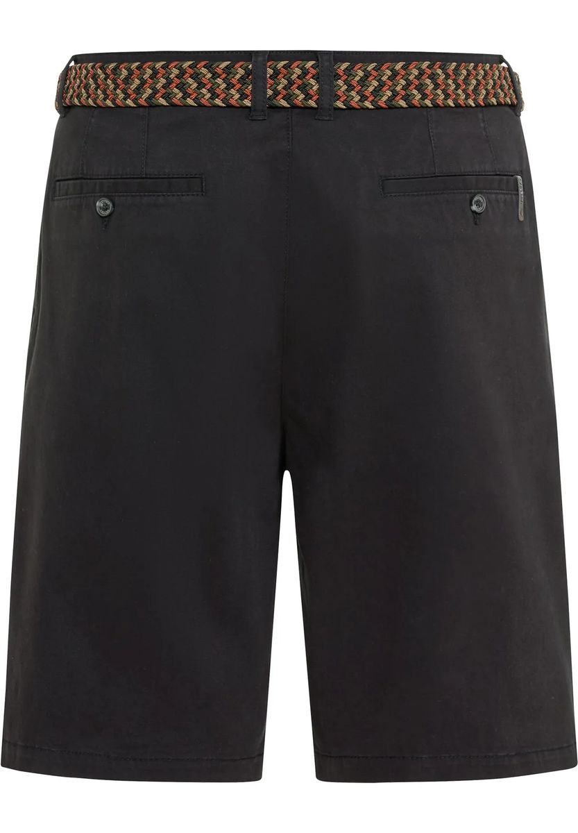 Chino-Bermudashorts mit Gürtel
