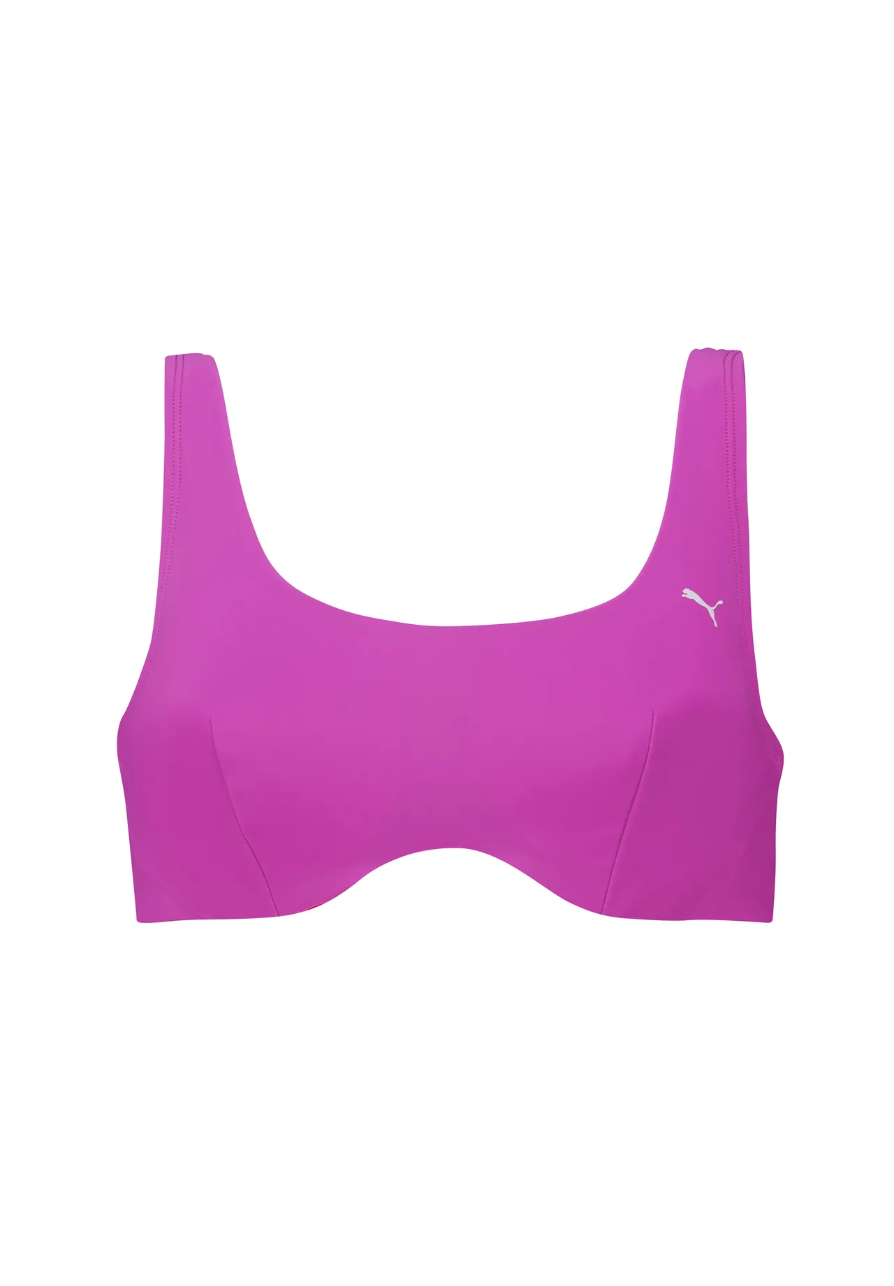 Bustier-Bikini-Oberteil mit breiten Trägern