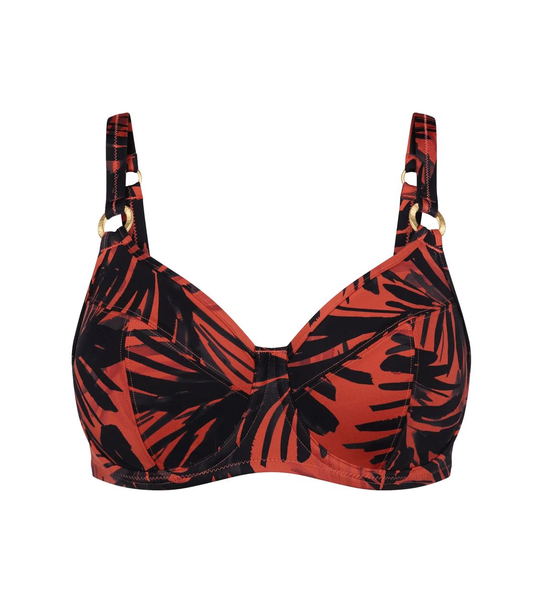 Tropisches Minimizer-Top mit Palmenprint